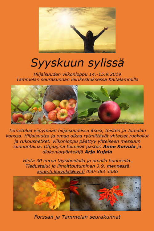 Hiljaisuuden viikonloppu Hiljaisuuden viikonloppu
